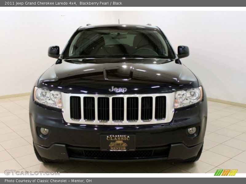 Blackberry Pearl / Black 2011 Jeep Grand Cherokee Laredo 4x4