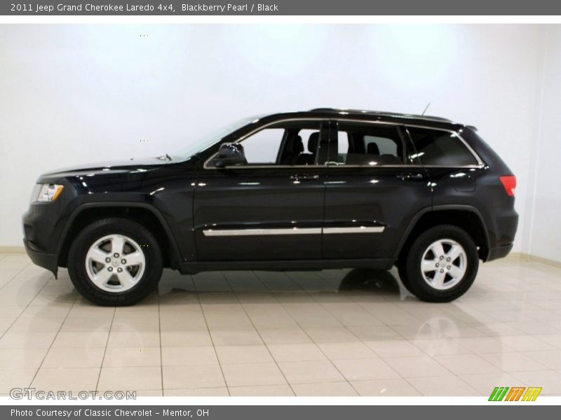 Blackberry Pearl / Black 2011 Jeep Grand Cherokee Laredo 4x4