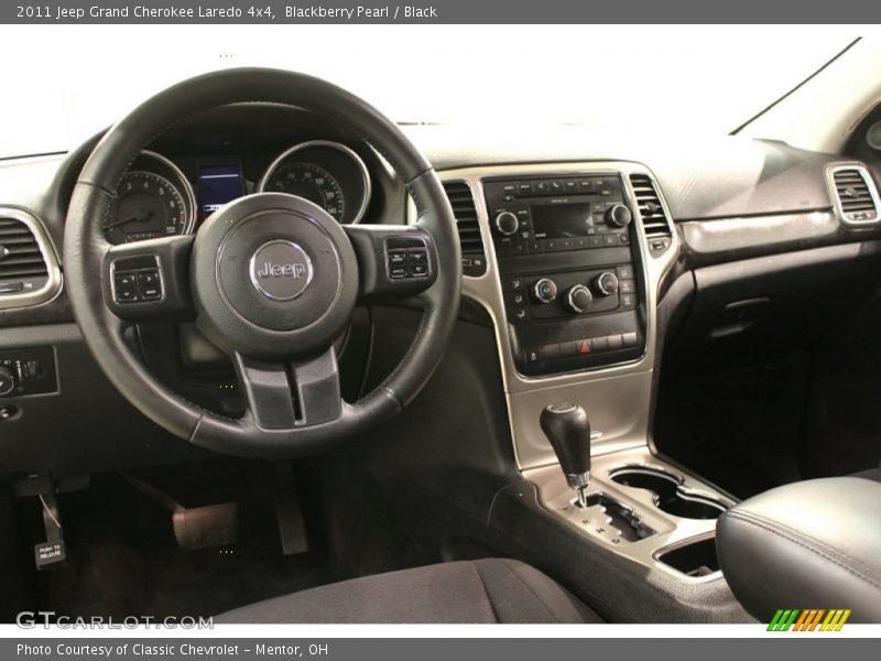 Blackberry Pearl / Black 2011 Jeep Grand Cherokee Laredo 4x4