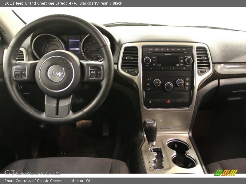 Blackberry Pearl / Black 2011 Jeep Grand Cherokee Laredo 4x4
