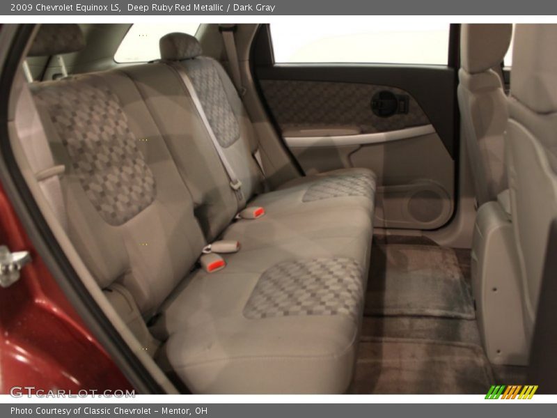 Deep Ruby Red Metallic / Dark Gray 2009 Chevrolet Equinox LS