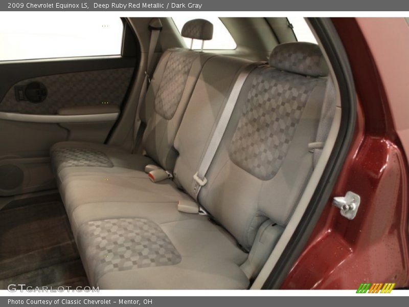 Deep Ruby Red Metallic / Dark Gray 2009 Chevrolet Equinox LS