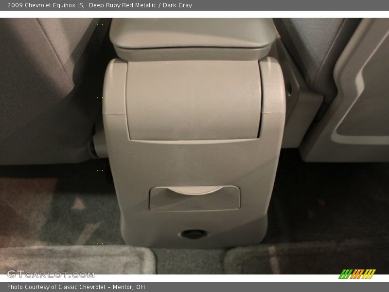 Deep Ruby Red Metallic / Dark Gray 2009 Chevrolet Equinox LS
