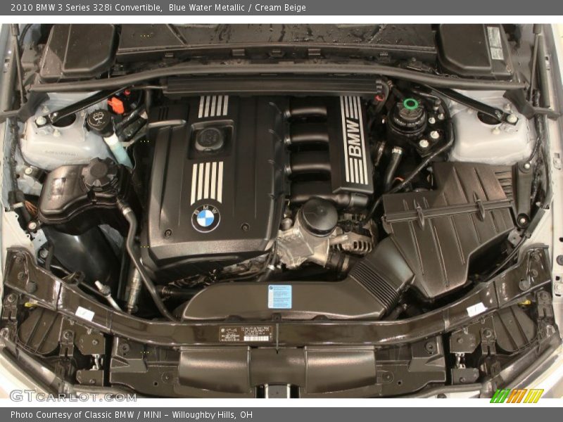  2010 3 Series 328i Convertible Engine - 3.0 Liter DOHC 24-Valve VVT Inline 6 Cylinder