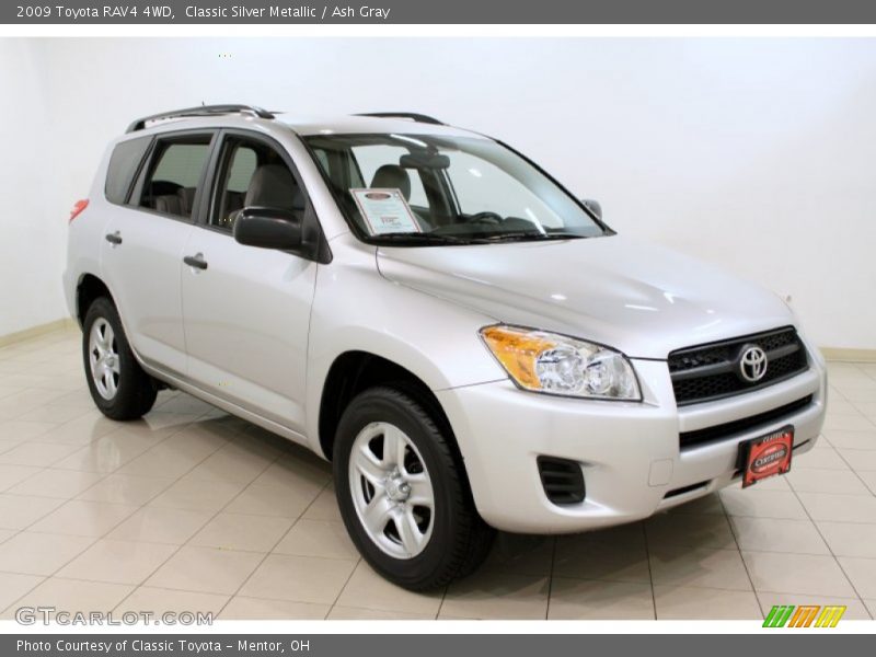 Classic Silver Metallic / Ash Gray 2009 Toyota RAV4 4WD