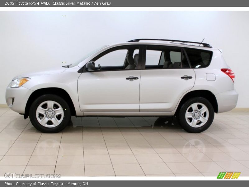 Classic Silver Metallic / Ash Gray 2009 Toyota RAV4 4WD