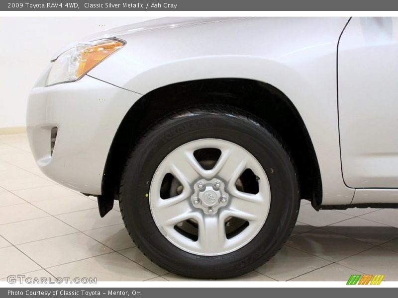 Classic Silver Metallic / Ash Gray 2009 Toyota RAV4 4WD