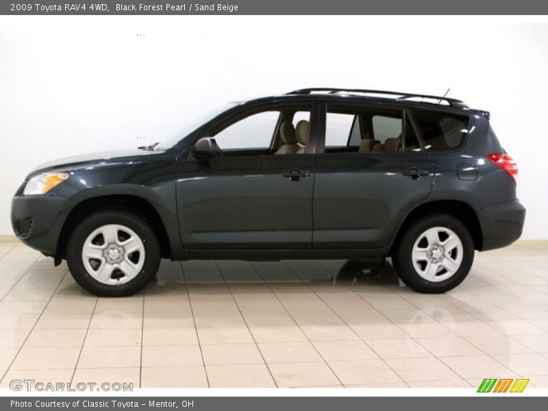  2009 RAV4 4WD Black Forest Pearl