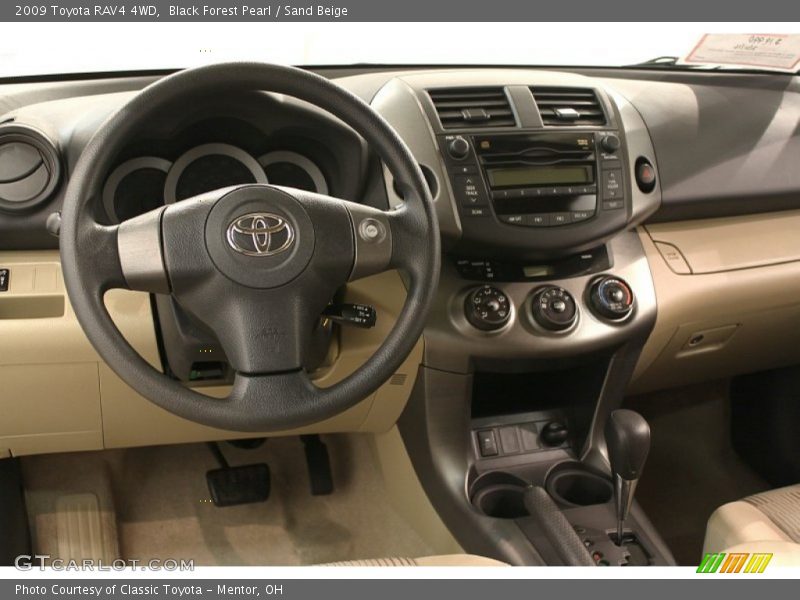 Black Forest Pearl / Sand Beige 2009 Toyota RAV4 4WD