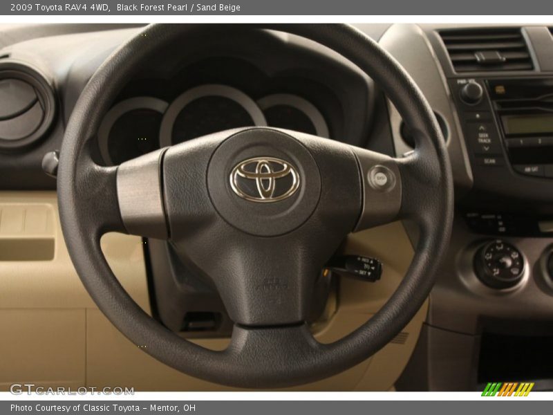  2009 RAV4 4WD Steering Wheel