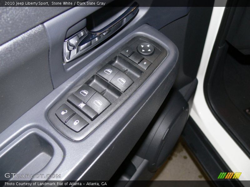 Stone White / Dark Slate Gray 2010 Jeep Liberty Sport