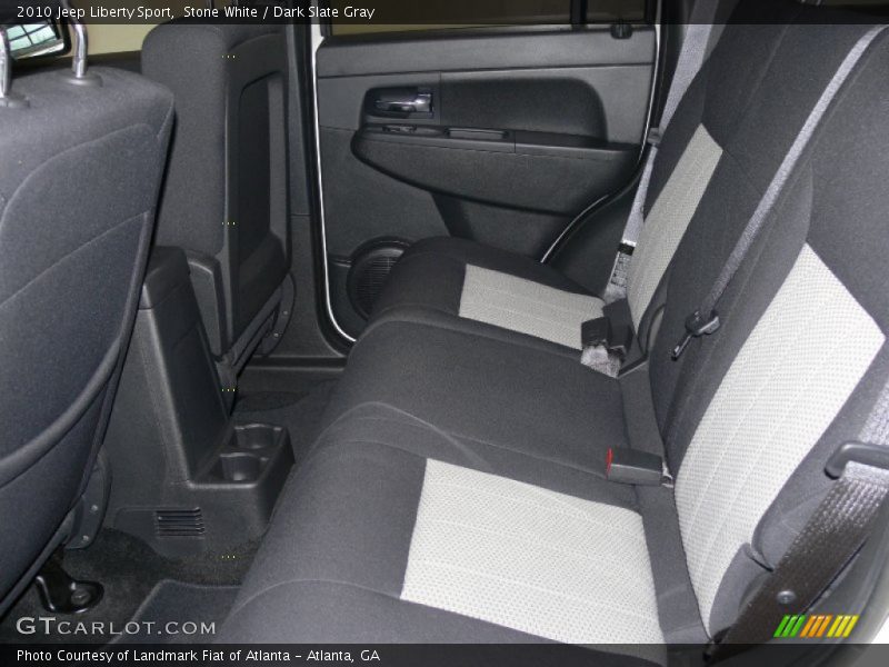 Stone White / Dark Slate Gray 2010 Jeep Liberty Sport