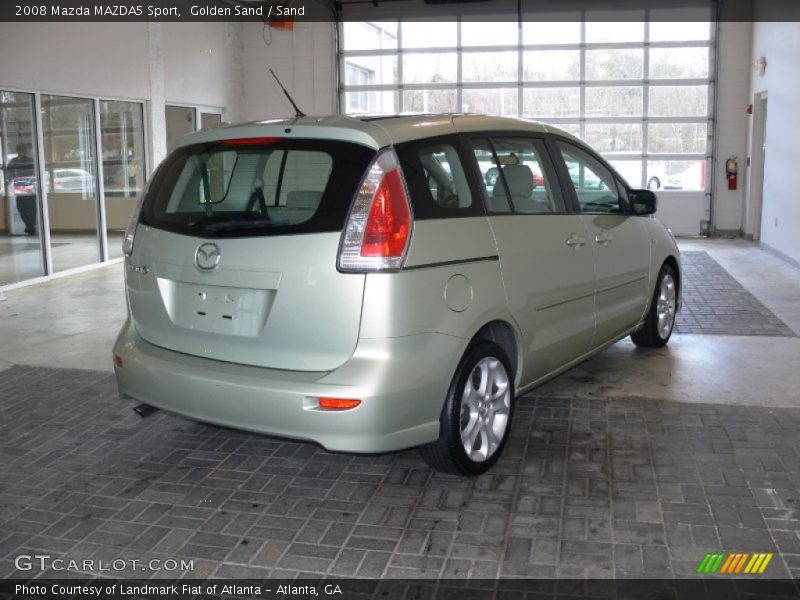Golden Sand / Sand 2008 Mazda MAZDA5 Sport
