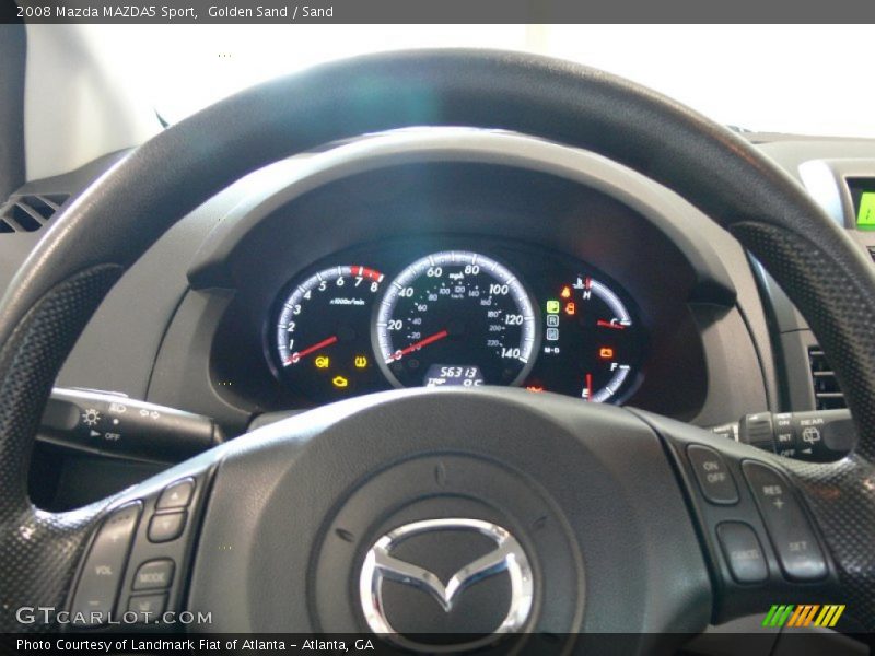 Golden Sand / Sand 2008 Mazda MAZDA5 Sport