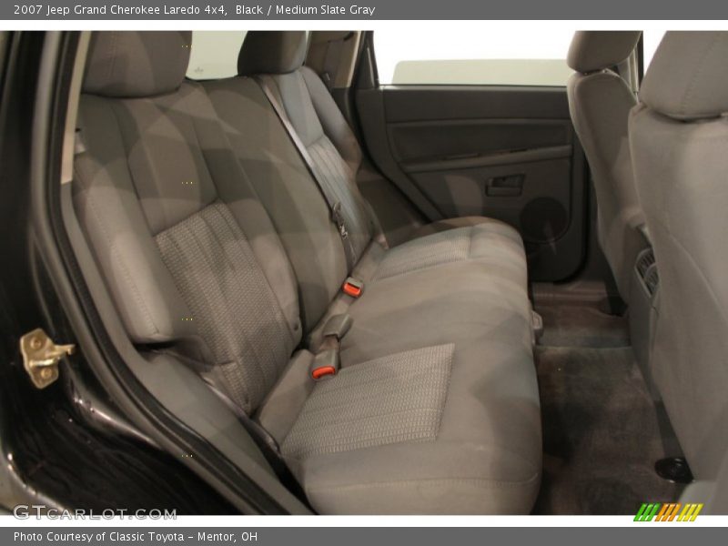 Black / Medium Slate Gray 2007 Jeep Grand Cherokee Laredo 4x4