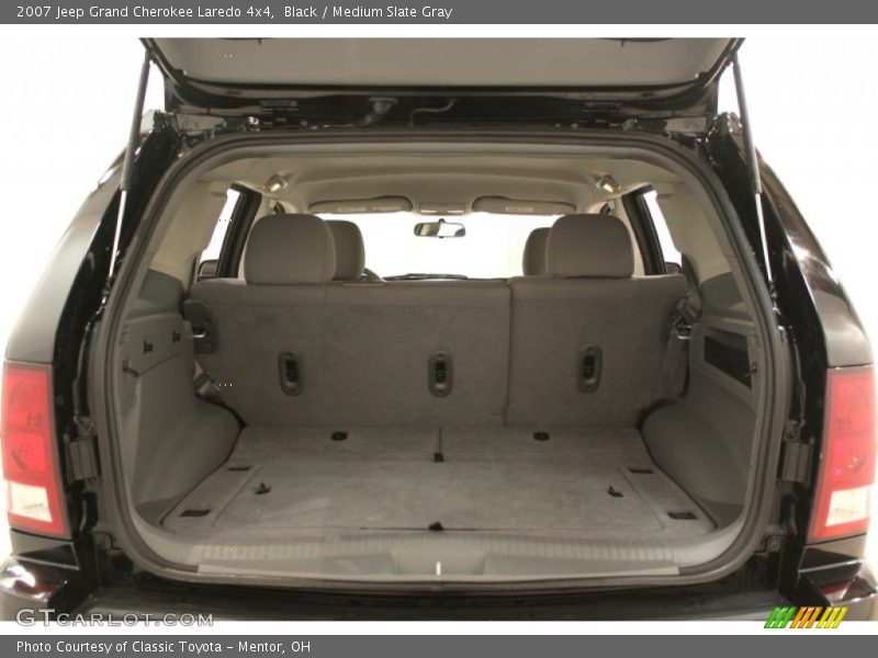 Black / Medium Slate Gray 2007 Jeep Grand Cherokee Laredo 4x4