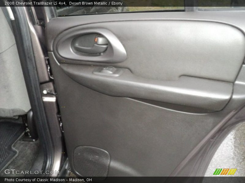 Desert Brown Metallic / Ebony 2008 Chevrolet TrailBlazer LS 4x4