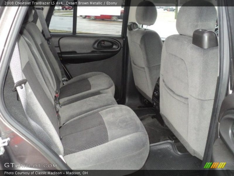 Desert Brown Metallic / Ebony 2008 Chevrolet TrailBlazer LS 4x4