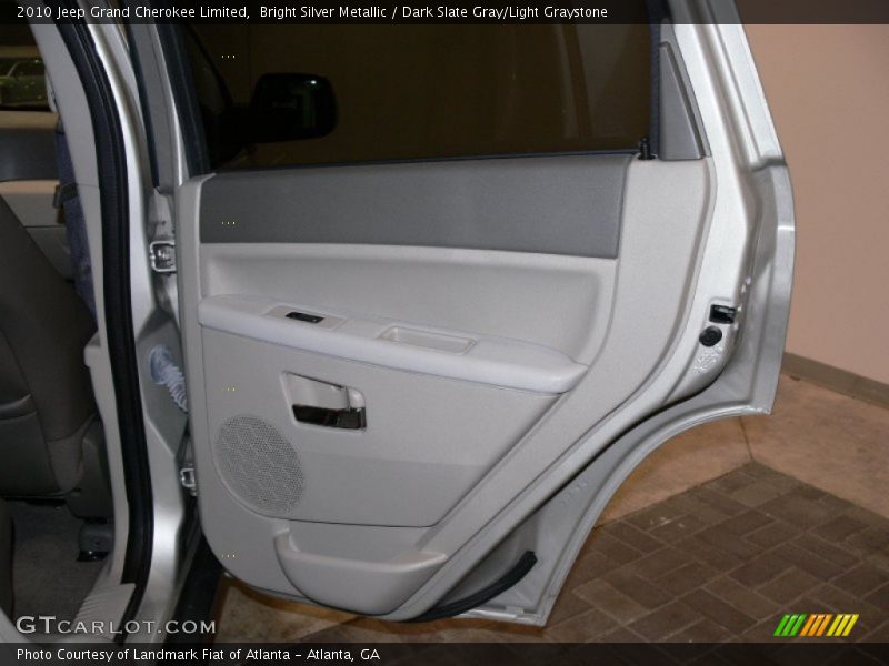 Bright Silver Metallic / Dark Slate Gray/Light Graystone 2010 Jeep Grand Cherokee Limited