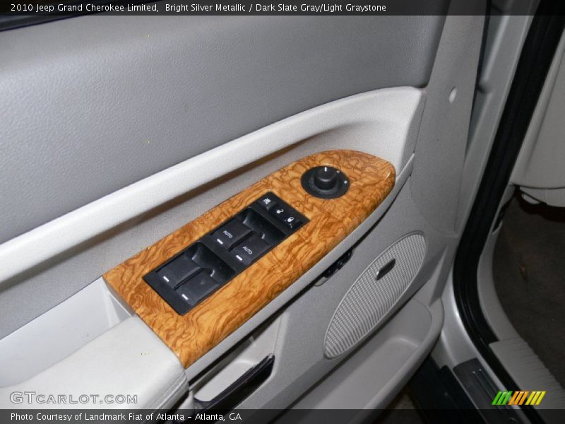 Bright Silver Metallic / Dark Slate Gray/Light Graystone 2010 Jeep Grand Cherokee Limited