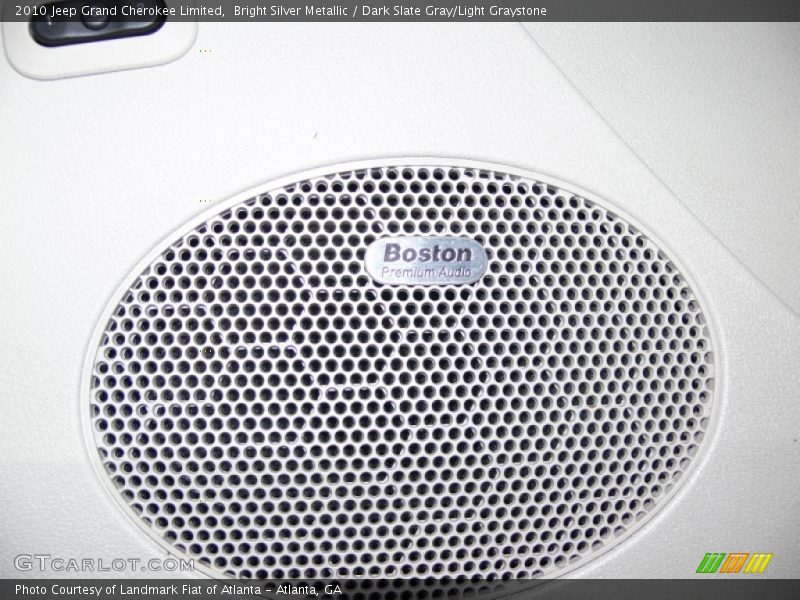 Bright Silver Metallic / Dark Slate Gray/Light Graystone 2010 Jeep Grand Cherokee Limited