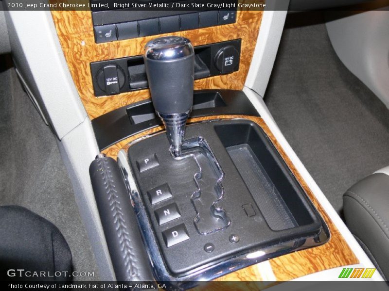 Bright Silver Metallic / Dark Slate Gray/Light Graystone 2010 Jeep Grand Cherokee Limited