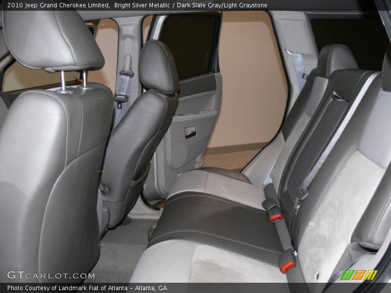 Bright Silver Metallic / Dark Slate Gray/Light Graystone 2010 Jeep Grand Cherokee Limited