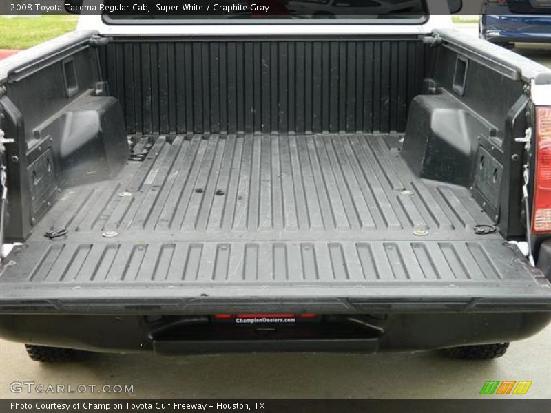 Super White / Graphite Gray 2008 Toyota Tacoma Regular Cab