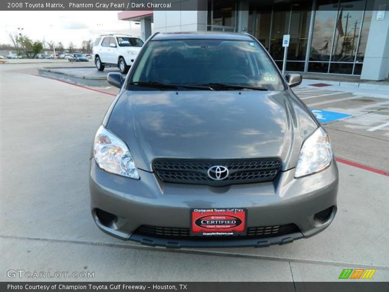 Phantom Gray Pearl / Dark Charcoal 2008 Toyota Matrix
