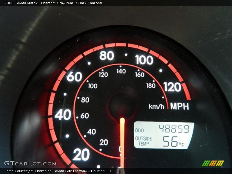 Phantom Gray Pearl / Dark Charcoal 2008 Toyota Matrix