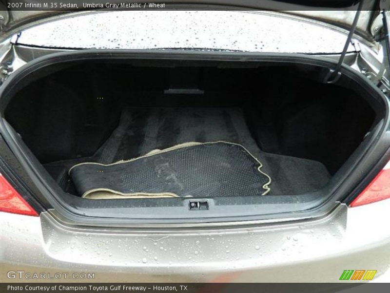 Umbria Gray Metallic / Wheat 2007 Infiniti M 35 Sedan