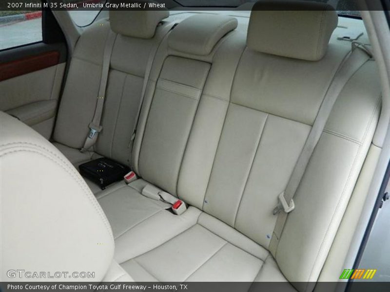 Umbria Gray Metallic / Wheat 2007 Infiniti M 35 Sedan