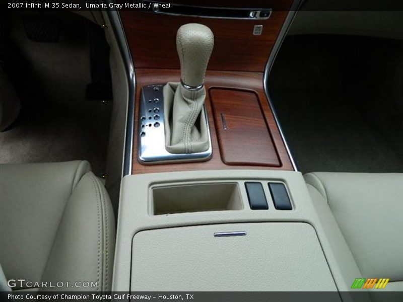 Umbria Gray Metallic / Wheat 2007 Infiniti M 35 Sedan