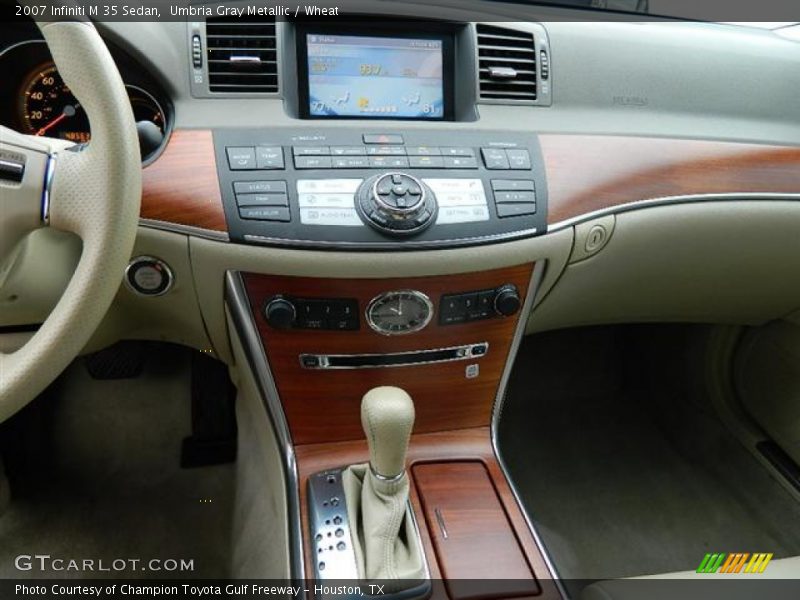 Umbria Gray Metallic / Wheat 2007 Infiniti M 35 Sedan