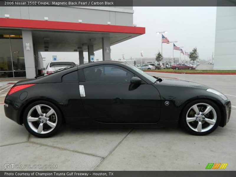 Magnetic Black Pearl / Carbon Black 2006 Nissan 350Z Coupe