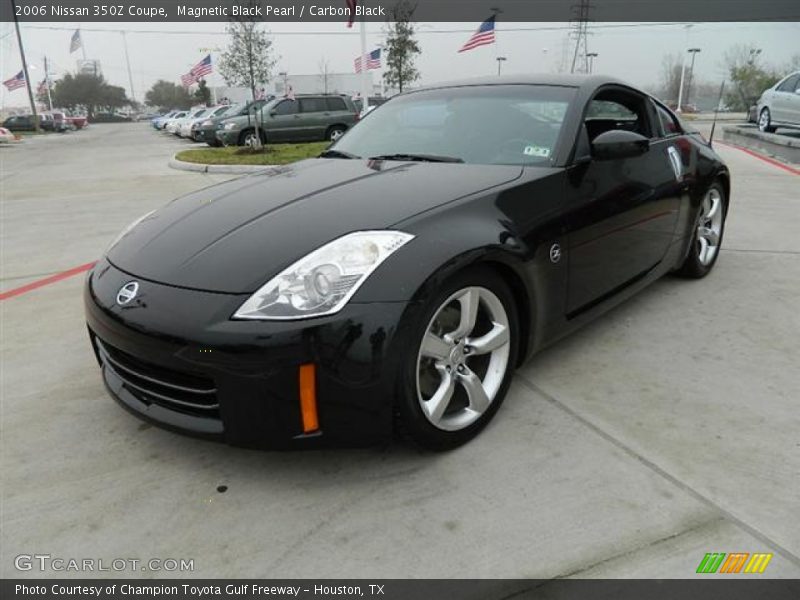Magnetic Black Pearl / Carbon Black 2006 Nissan 350Z Coupe