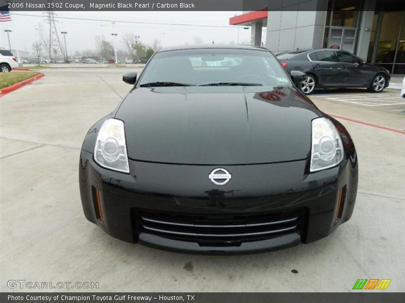 Magnetic Black Pearl / Carbon Black 2006 Nissan 350Z Coupe
