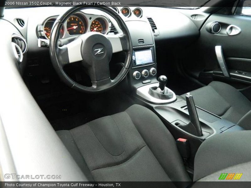 Magnetic Black Pearl / Carbon Black 2006 Nissan 350Z Coupe