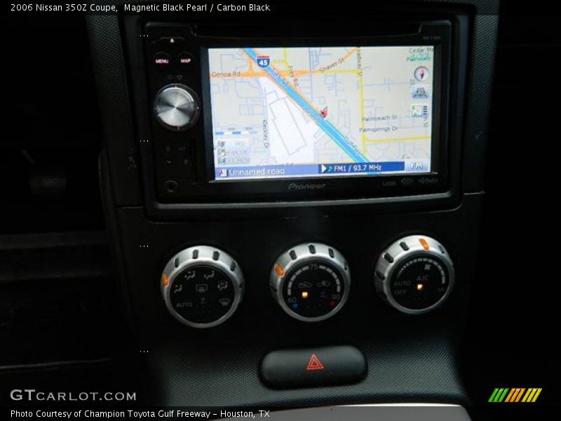 Magnetic Black Pearl / Carbon Black 2006 Nissan 350Z Coupe