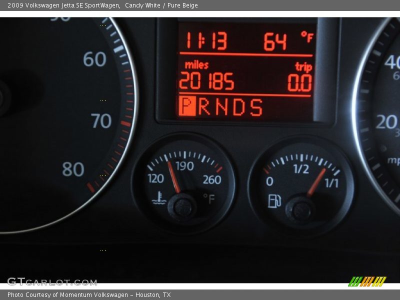 Candy White / Pure Beige 2009 Volkswagen Jetta SE SportWagen