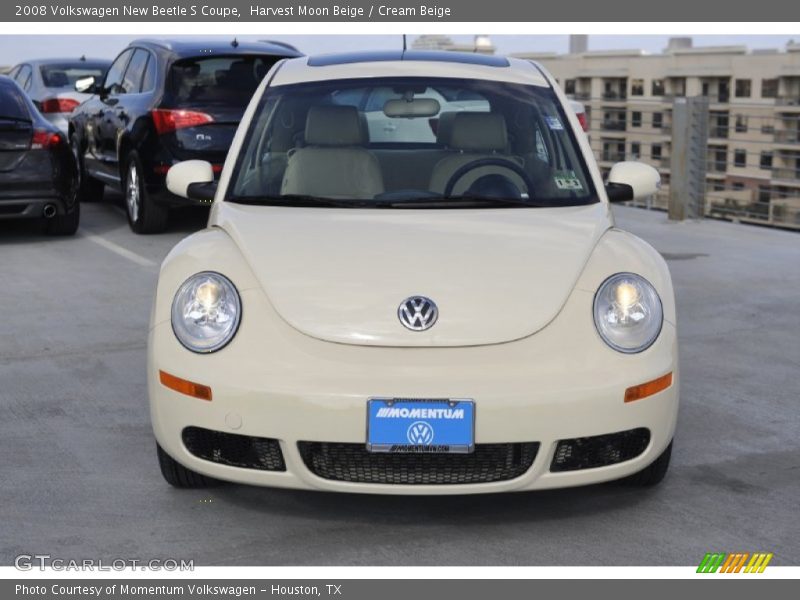 Harvest Moon Beige / Cream Beige 2008 Volkswagen New Beetle S Coupe
