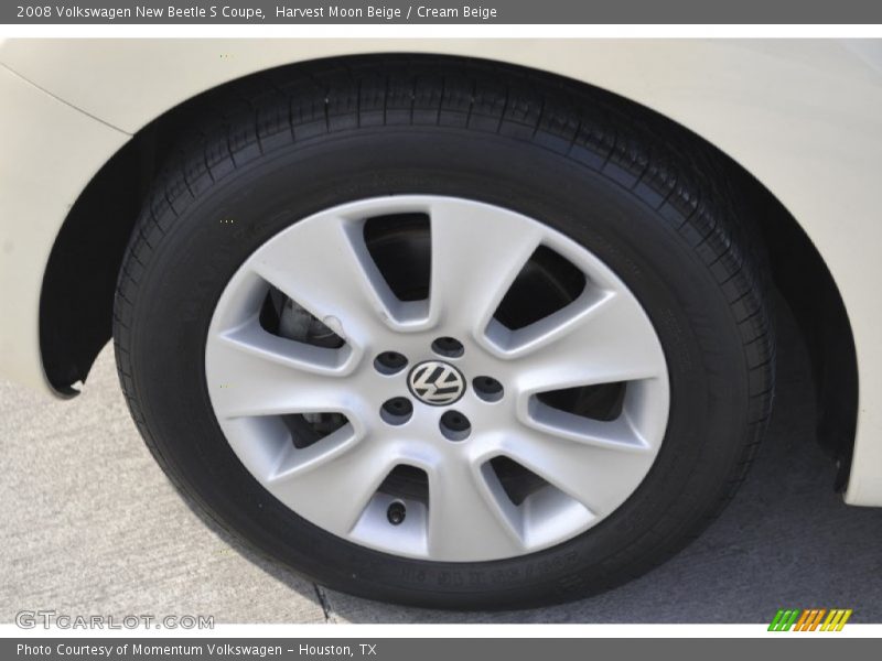 Harvest Moon Beige / Cream Beige 2008 Volkswagen New Beetle S Coupe