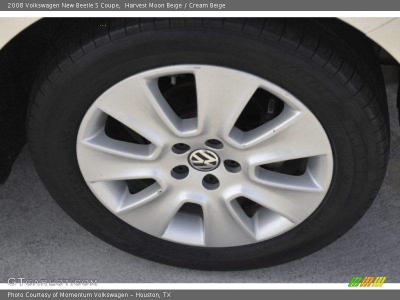 Harvest Moon Beige / Cream Beige 2008 Volkswagen New Beetle S Coupe