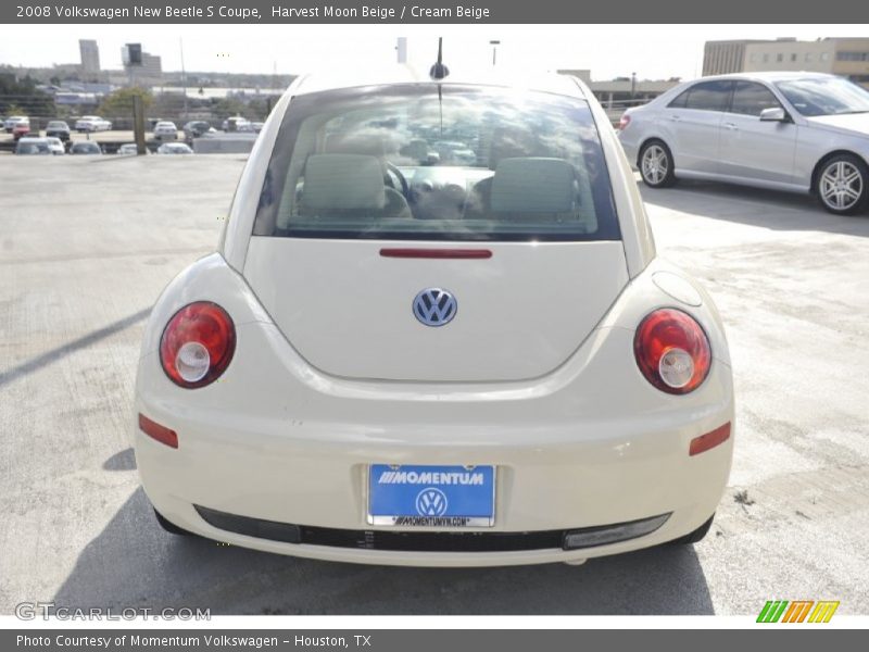 Harvest Moon Beige / Cream Beige 2008 Volkswagen New Beetle S Coupe