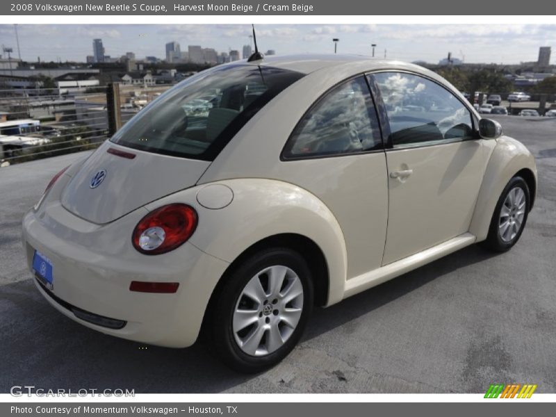 Harvest Moon Beige / Cream Beige 2008 Volkswagen New Beetle S Coupe