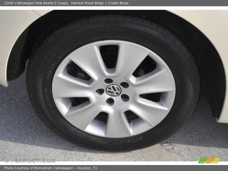 Harvest Moon Beige / Cream Beige 2008 Volkswagen New Beetle S Coupe