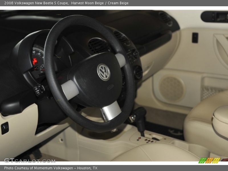 Harvest Moon Beige / Cream Beige 2008 Volkswagen New Beetle S Coupe