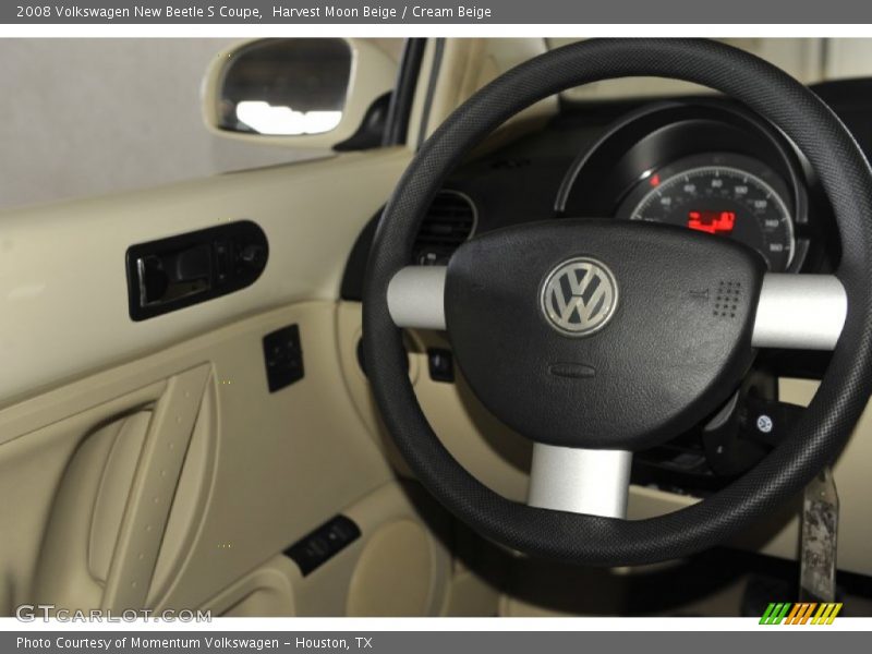 Harvest Moon Beige / Cream Beige 2008 Volkswagen New Beetle S Coupe