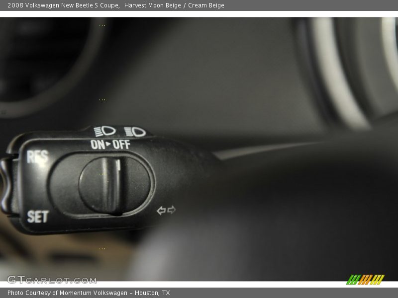 Harvest Moon Beige / Cream Beige 2008 Volkswagen New Beetle S Coupe