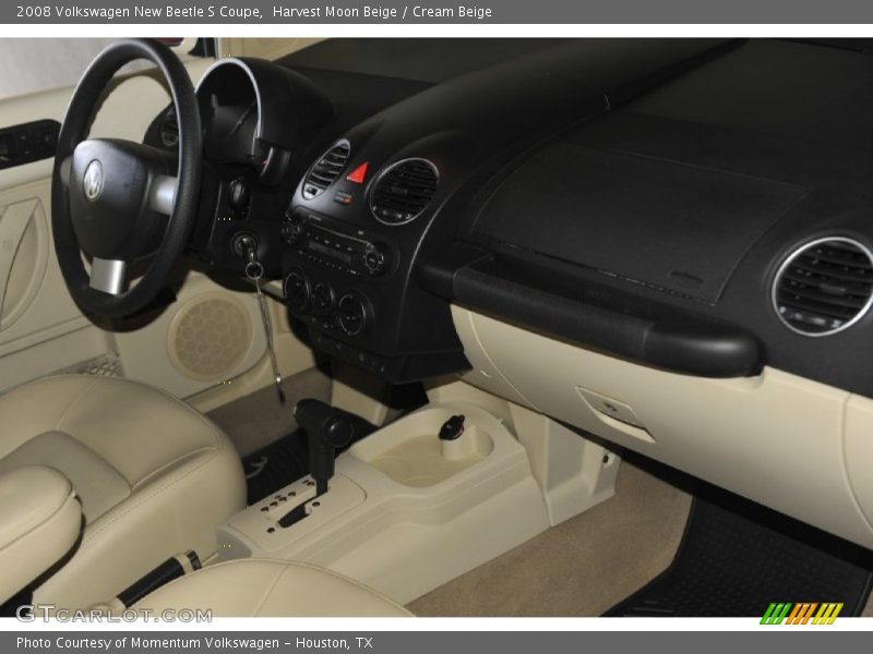 Harvest Moon Beige / Cream Beige 2008 Volkswagen New Beetle S Coupe